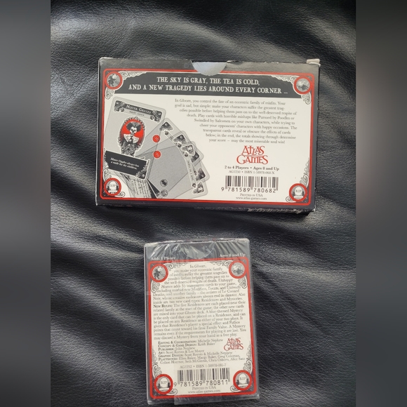 SOLD Gloom card game and expansion - Picture 2 of 2